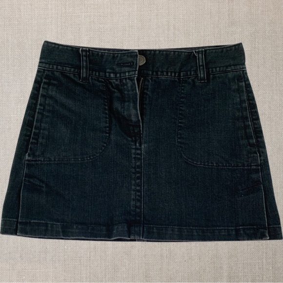 Denim Mini Skirt - Picture 1 of 8